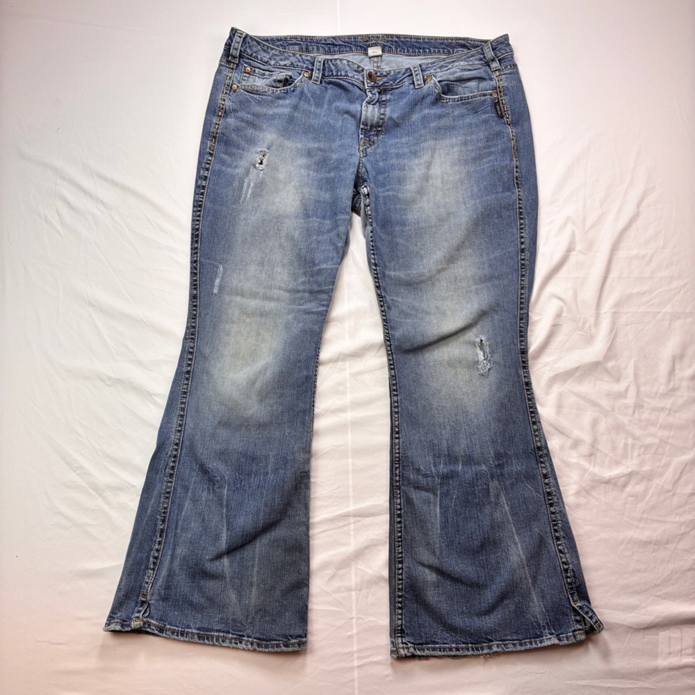 Silver Jeans Bootcut Wide leg Denim